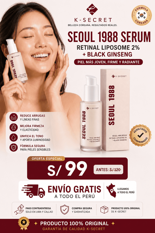 SEOUL 1988 RETINAL LIPOSOME 2% + BLACK GINSENG